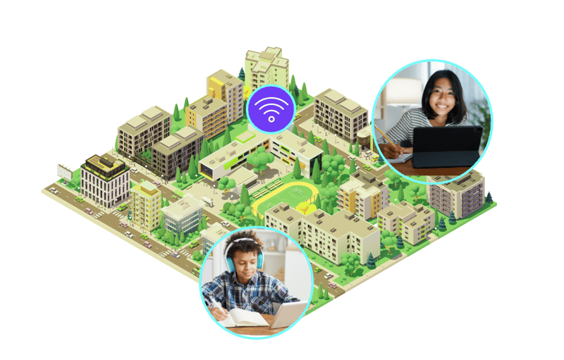 Connected classrooms and community